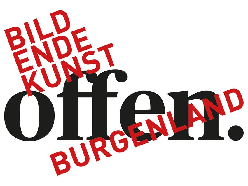 Bildende Kunst Burgenland - offen. Logo